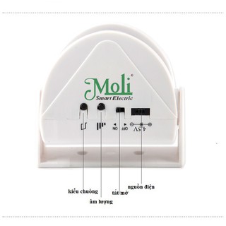 CHUÔNG BÁO KHÁCH MOLI ML-S1R CÓ REMOTE
