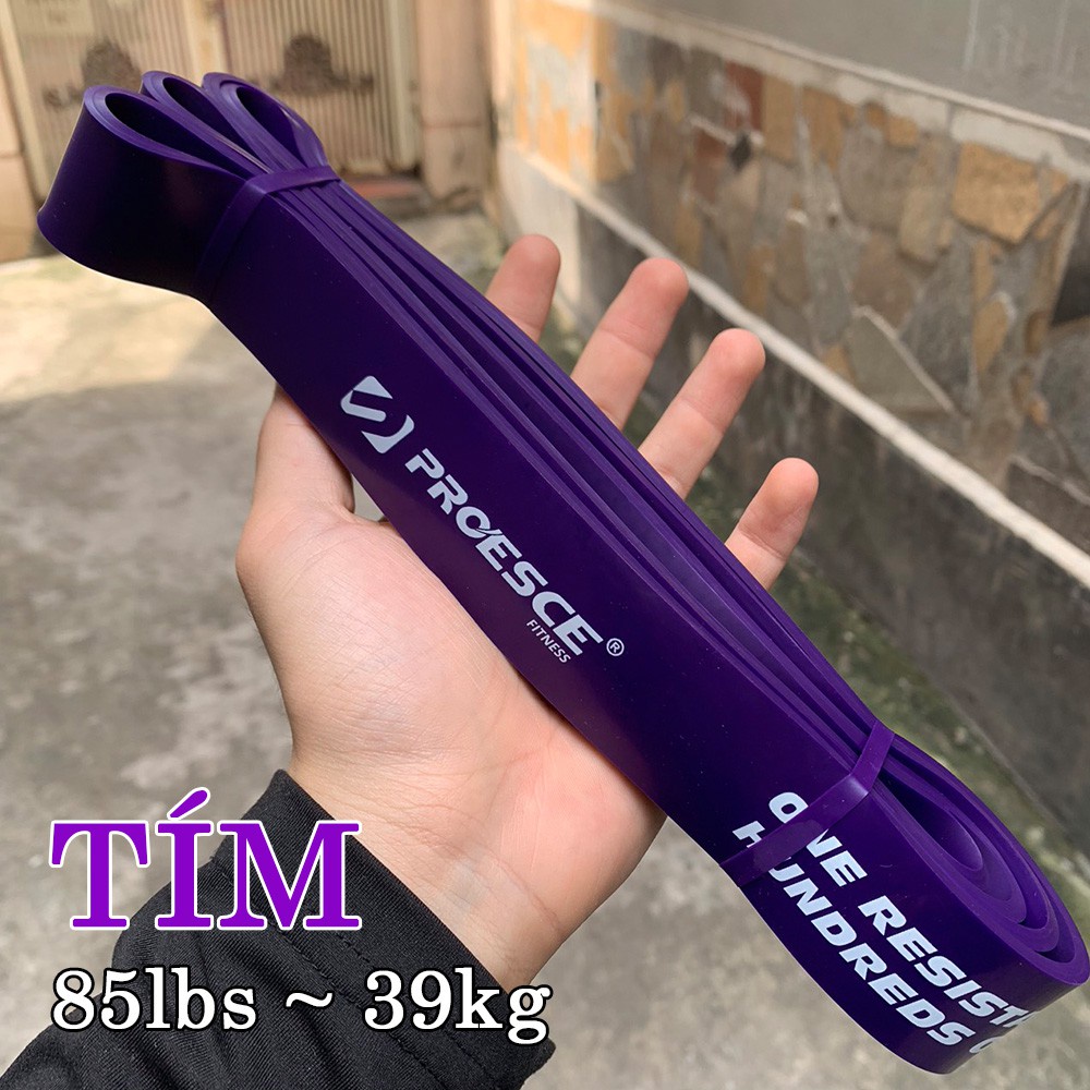 Dây Kháng Lực tập gym Powerband - Tập Toàn Thân Chính hãng - mức lực nặng 125Lbs, 175Lbs