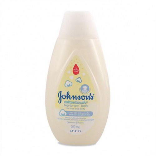 Tắm gội dịu nhẹ như bông Johnson's baby cotton touch (200ml)