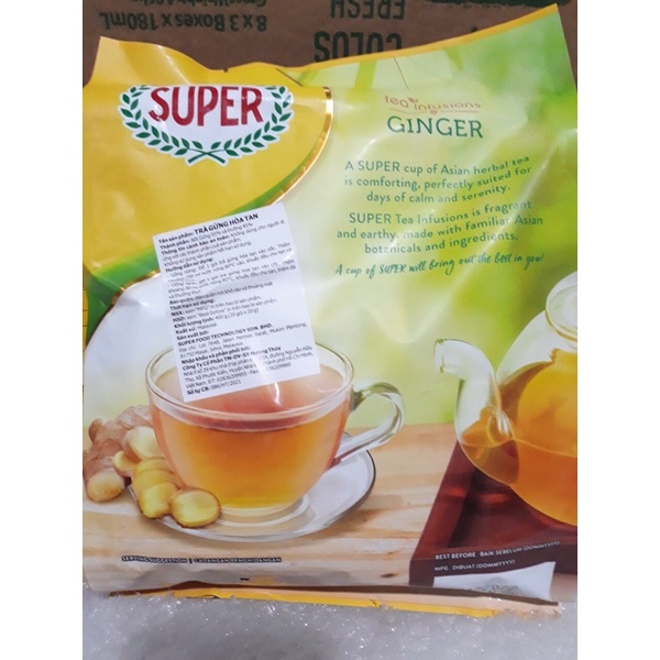 Trà gừng hoà tan Super 400g