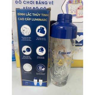 Quà Bình lắc thủy tinh cao cấp Luminarc (Mua sữa tặng quà miễn phí)