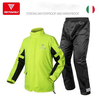Bộ áo mưa MOTOWOLF cao cấp