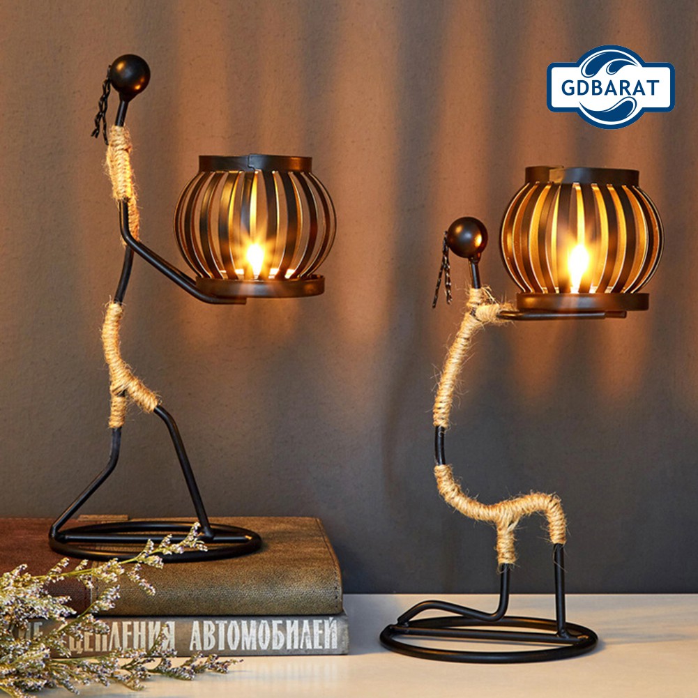 Chân Nến Bằng Sắt Dùng Để Trang Trí Nội Thất