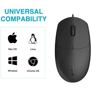 Chuột Máy Tính Có Dây RAPOO N100 cổng USB