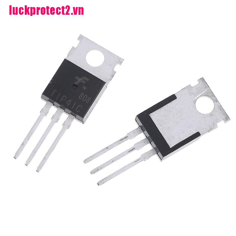 Bộ 10 Linh Kiện Bán Dẫn Chất Lượng Cao TIP41C TIP41 NPN TO-220