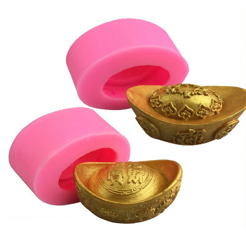 Khuôn Silicone Tạo Hình Làm Bánh / Sô Cô La / Xà Phòng / Nến 3d Tiện Dụng