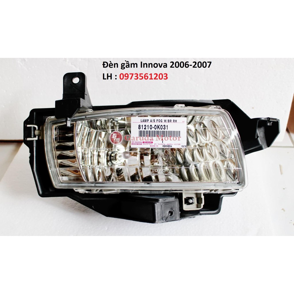 Đèn Gầm Innova 2006-2007-2008 -tặng vòng xoay hương hoa