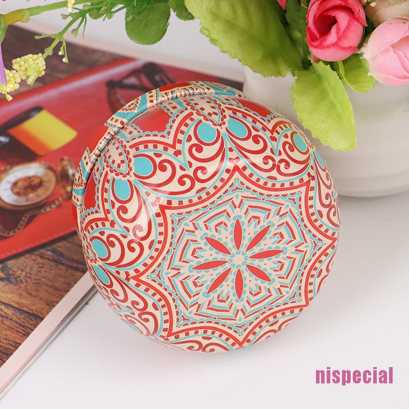 Hộp Thiếc Đựng Nến Thơm Tự Nhiên Trang Trí Nhà Cửa / Ngoài Trời