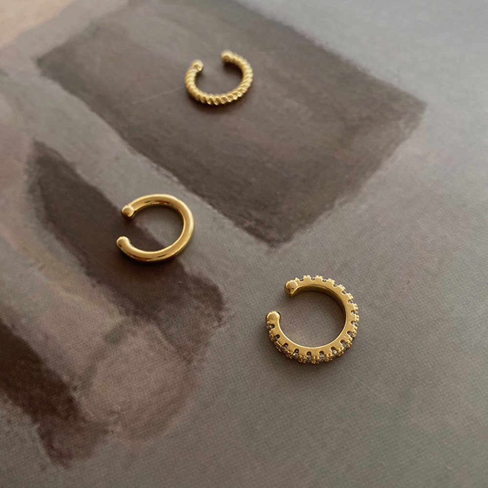 Set 3 khuyên tai thiết kế thời trang cho nữ