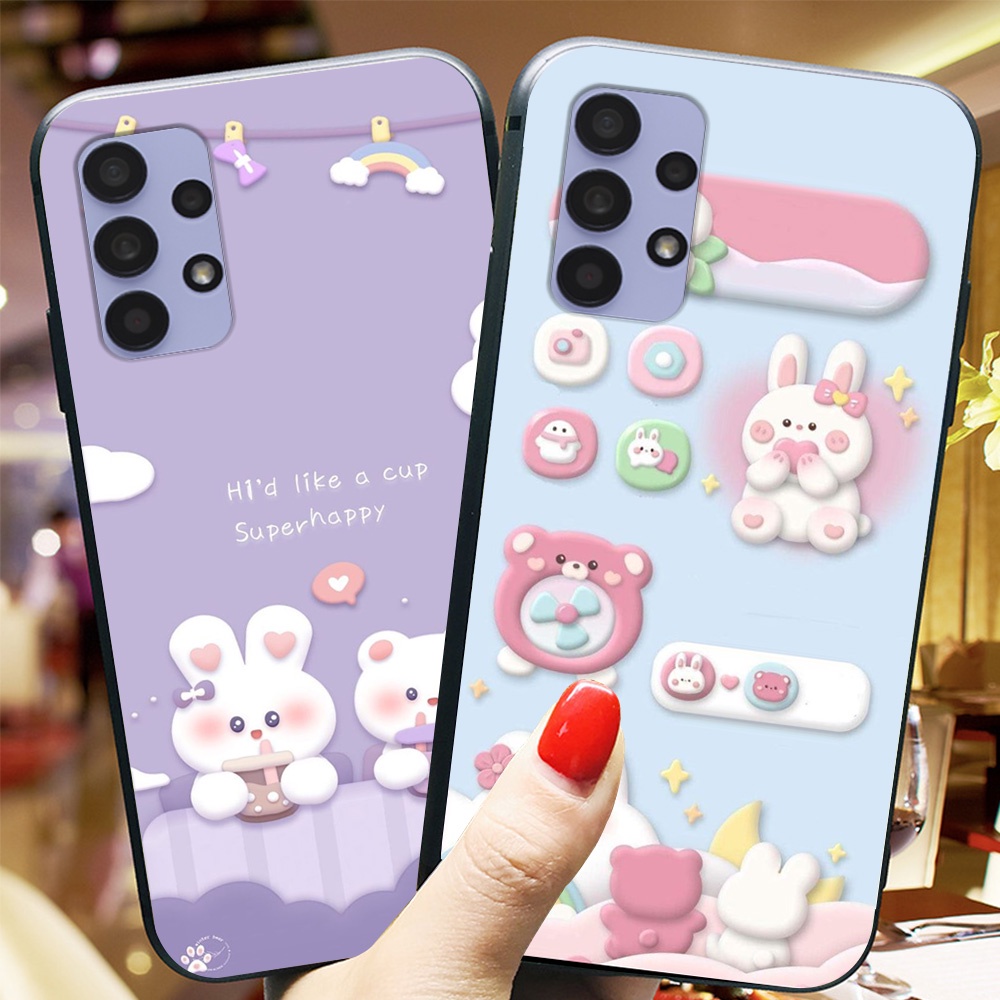Ốp lưng điện thoại Samsung a32  4g , 5g / ss a52 / ss a72 in hình 3d hot chen cute dễ thương