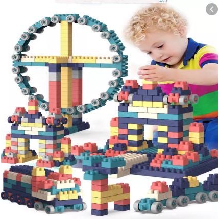 Bộ lego ghép hình 520 chi tiết cho bé