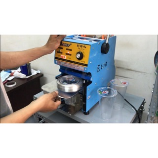 Máy dập cốc ET-D7, máy ép miệng ly 700ml