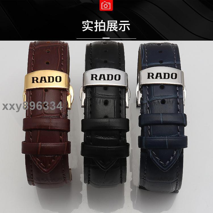 Đồng Hồ Rado Radar Dây Da Đính Kim Cương Giả Lấp Lánh