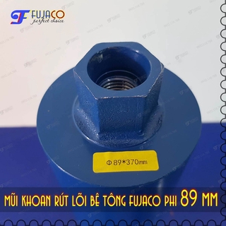 Mũi khoan rút lõi phi 89 mm - FUJACO
