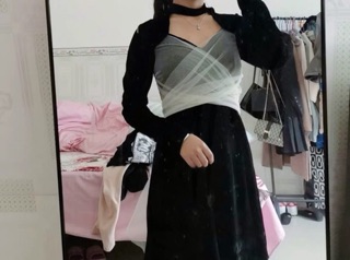 Đầm dự tiệc thắt eo (order taobao)