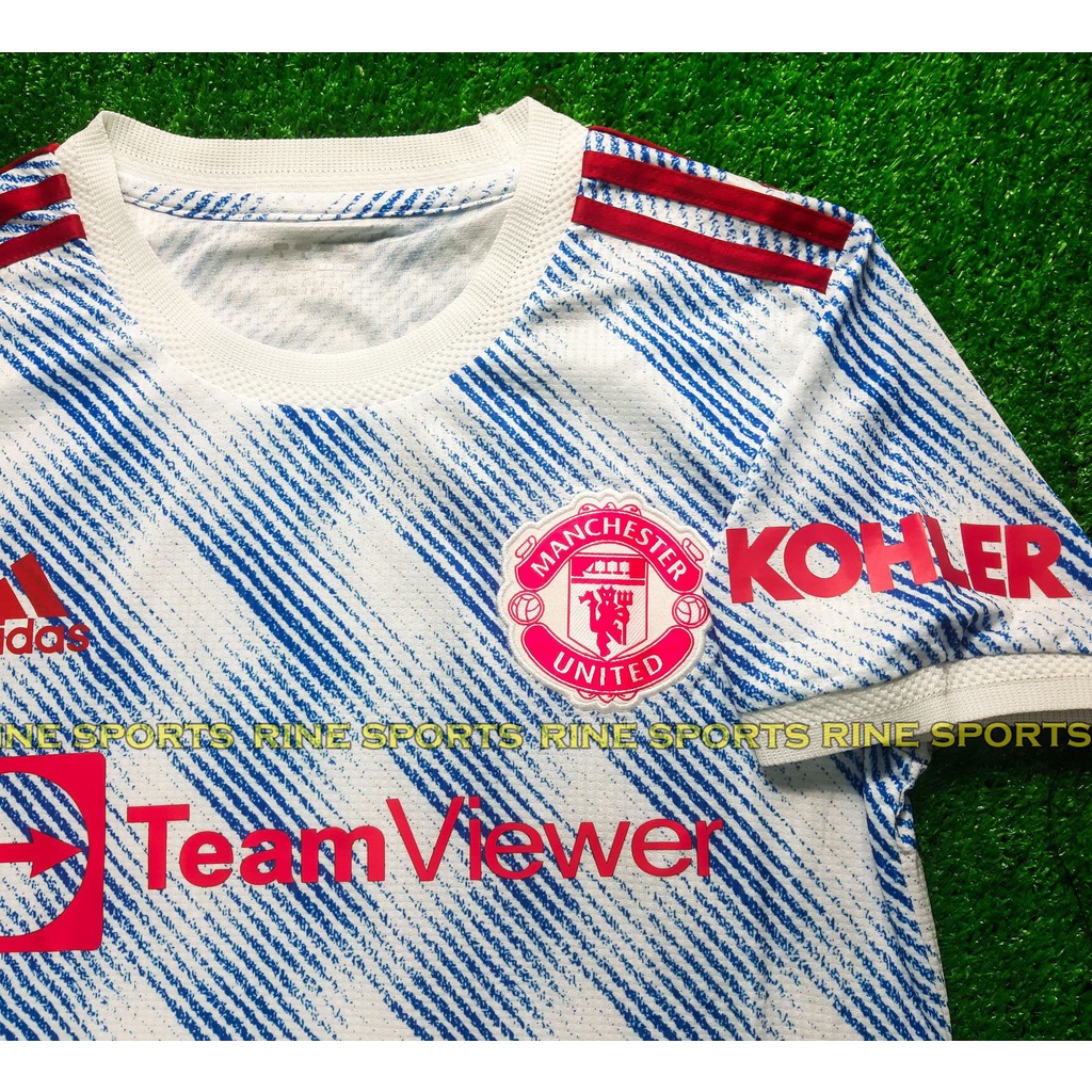 Bộ Áo bóng đá mu trắng mùa 2021/2020 hàng Thailand chuẩn thi đấu 100%. Cam kết Y Hình