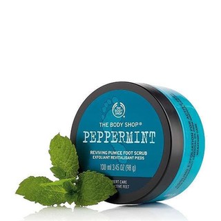 Tẩy tế bào chết cho chân peppermint cooling pumice foot scrub 100ml the body shop