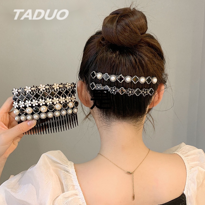 Kẹp Tóc Đính Ngọc Trai Thời Trang Hàn Quốc