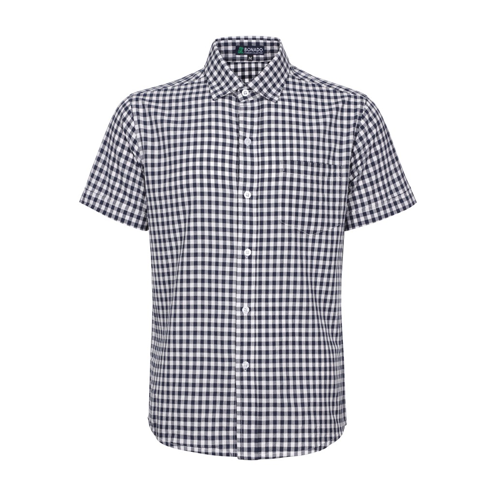 [Mã FAMALLT5 giảm 15% đơn 150K] Áo sơ mi nam caro cao cấp ngắn tay Bonado BNT205 | BigBuy360 - bigbuy360.vn