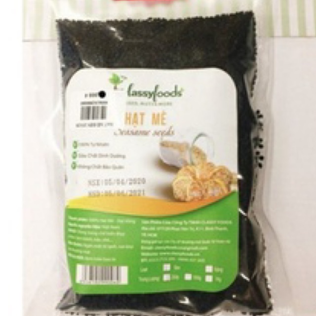 mè trắng/đen  500 gam