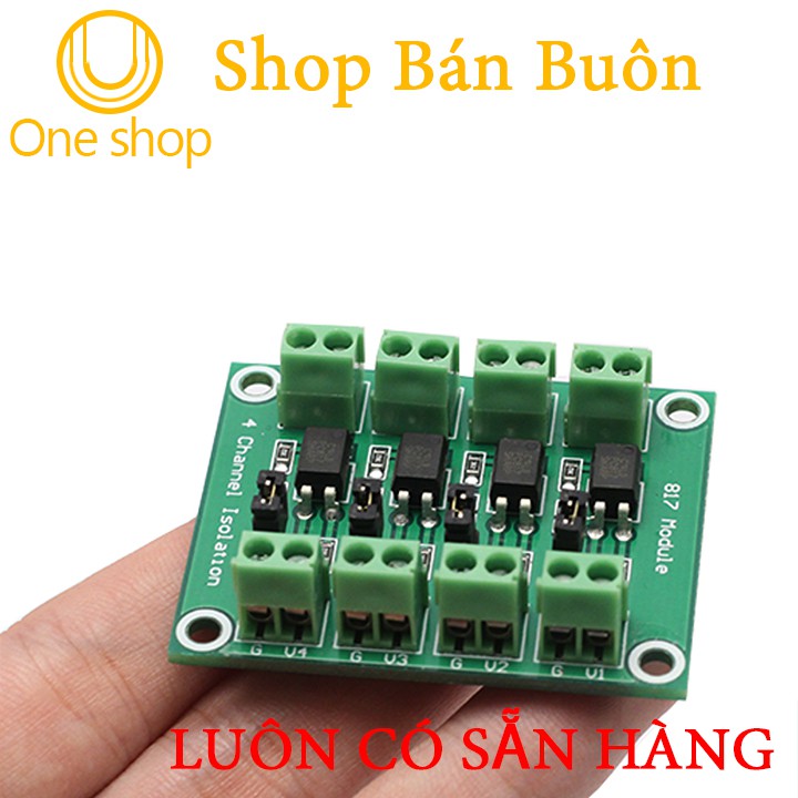 Module Cách Li Quang PC817 4 Kênh