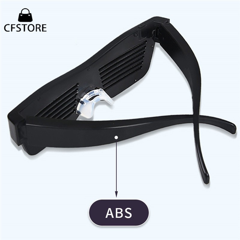 Kính mắt không dây Bluetooth có đèn LED