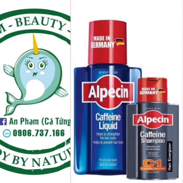 Tinh chất Alpecin C1 giúp mọc tóc và chống rụng tóc