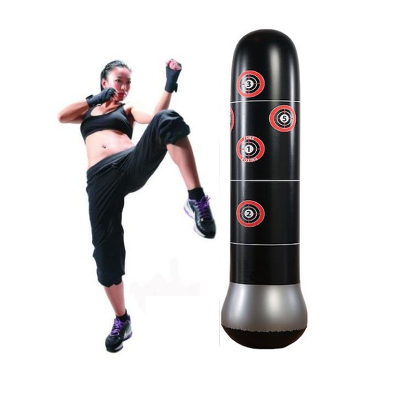 Bao trụ đấm bốc tự cân bằng - kèm bơm, hàng chất lượng