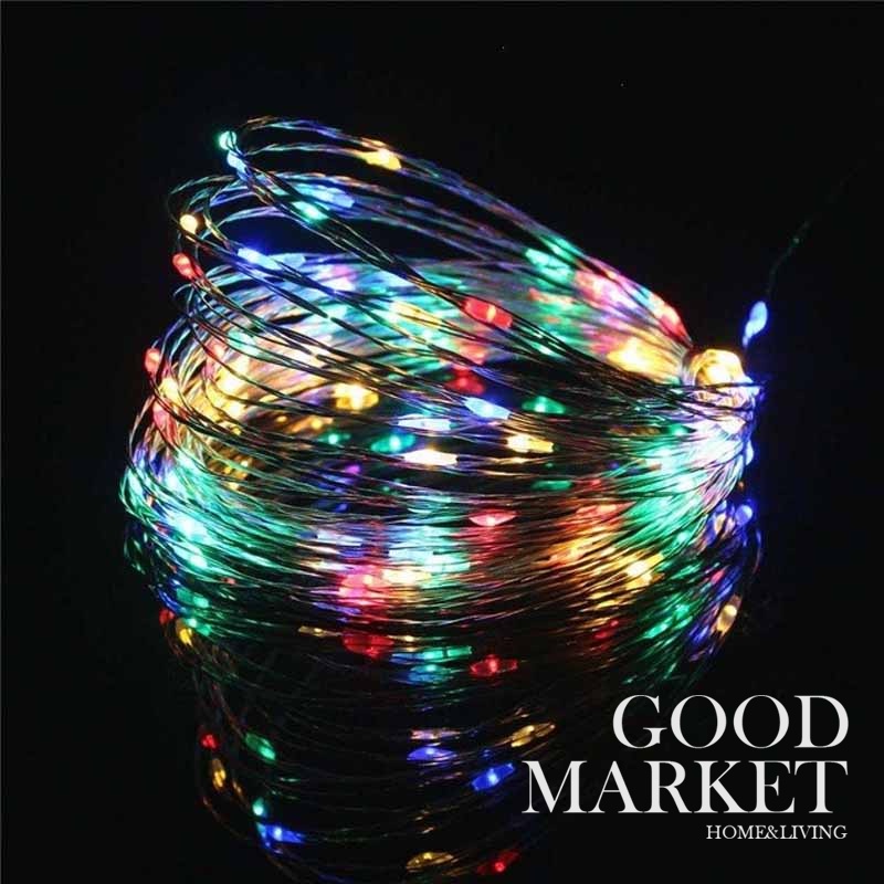 Dây Đèn Led 2M Chạy Bằng Pin Dùng Để Trang Trí Phòng Ngủ