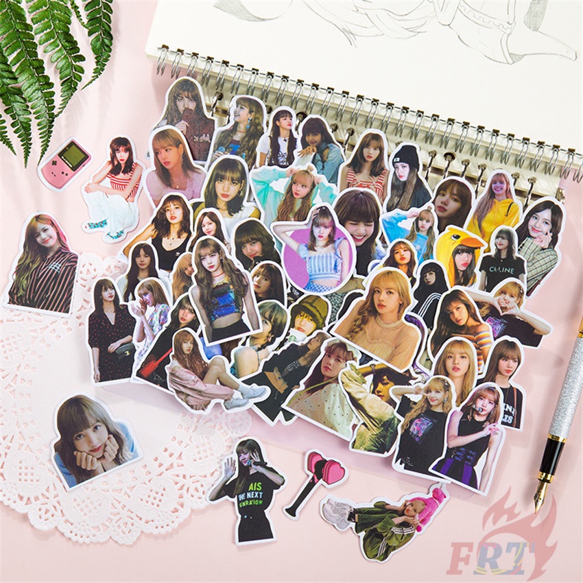 ❉ Hình Dán BLACKPINK ❉ Miếng Dán Trang Trí Thời Trang Chống Nước DIY Hình SuperGirl Superstar JISOO JENNIE ROSÉ LISA