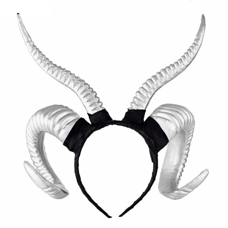 Cài Tóc Hình Sừng Cừu Phong Cách Gothic