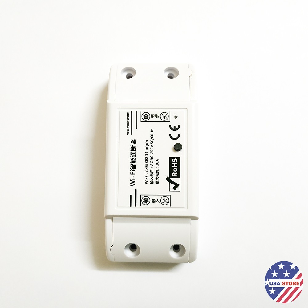 Công Tắc Thông Minh Son Off Basic 10A (Wifi-3G-4G) T43