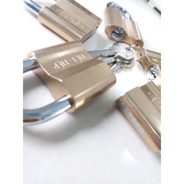 Combo 5 ổ khóa việt tiệp dùng chung 1 chìa