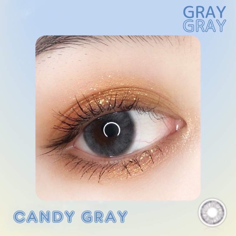 Kính Áp Tròng Candy Gray 14.0 - Xám Trà Sữa FAIRY SHPOP CONTACT LENS