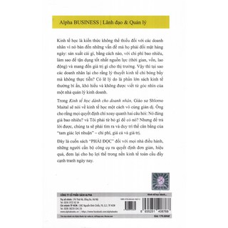 Sách - Kinh tế học dành cho doanh nhân - AlphaBooks