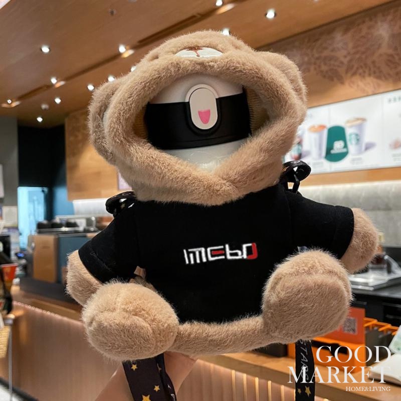 Bộ Bình Nước Giữ Nhiệt Bằng Thép Không Gỉ 316 Dễ Thương Dung Tích 450ML