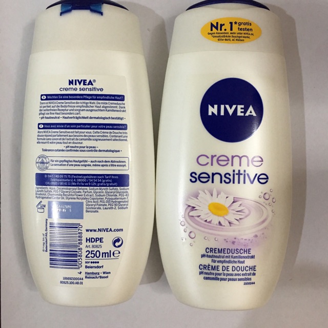 Sữa tắm Nivea Đức