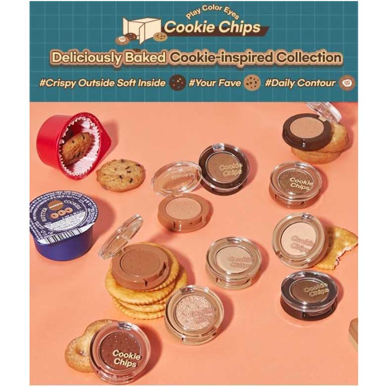 [Hàng mới về] Phấn mắt trang điểm ETUDE Look At My Eyes phiên bản Cookie 1.7g | BigBuy360 - bigbuy360.vn