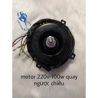 motor 220v-100w dây đồng quay ngược chiều thay thế cho động cơ quạt điều hòa hơi nước