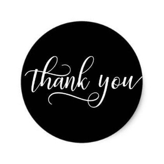 700 Tem dán Thankyou kích thước 4cm