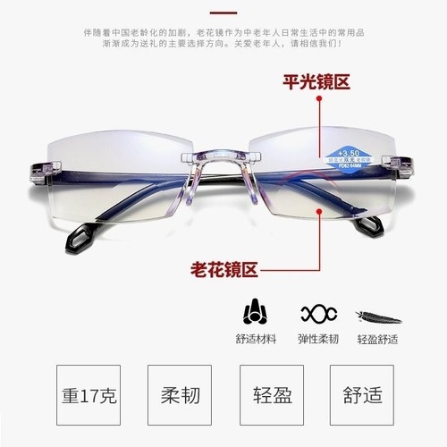 Mắt kính đọc sách chống ánh sáng xanh đa năng thời trang cho nam nữ