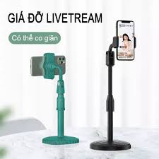 Giá đỡ Điện Thoại Livestream xem video xoay 360 độ dùng để quay phim, ghi hình