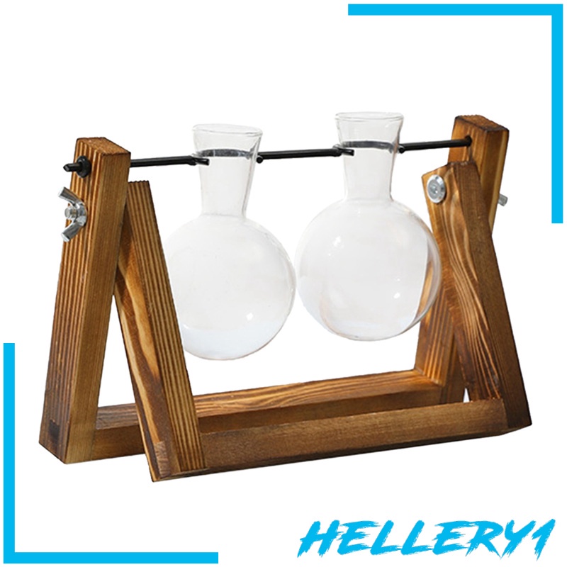 1 Lọ Hoa Thủy Tinh Trong Suốt Hình Bóng Đèn Dùng Trang Trí Nhà Cửa