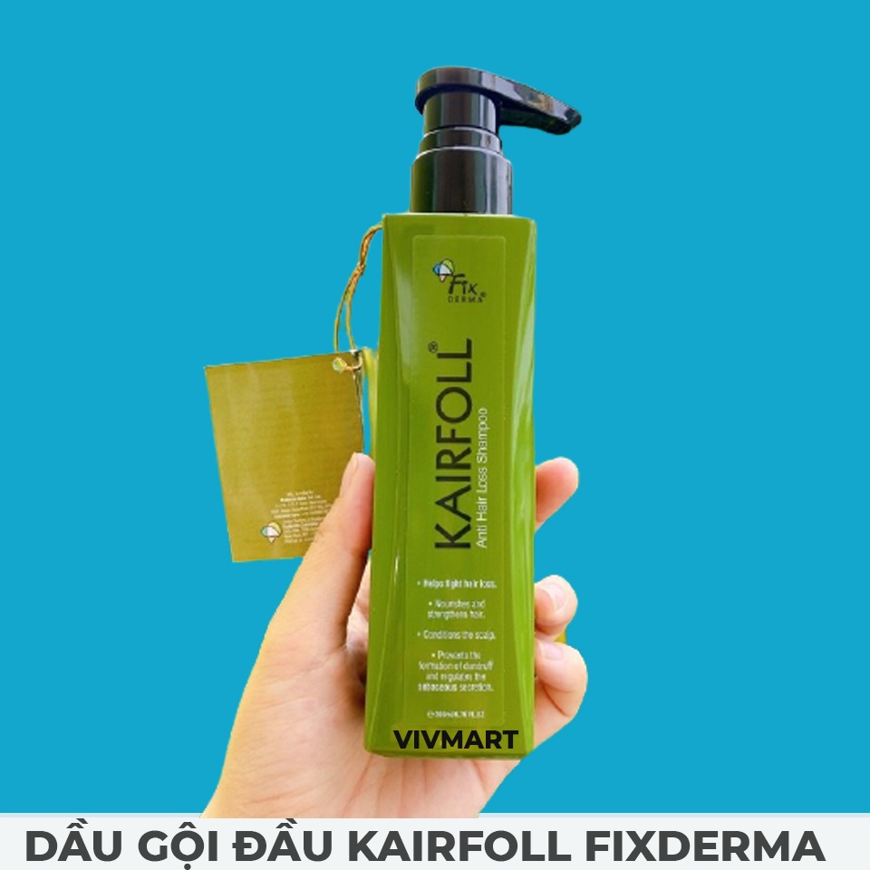 ✅ Dầu Gội Giảm Rụng Tóc Sạch Gàu Fixderma Kairfoll Shampoo 200ml