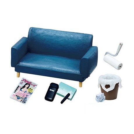 Đồ chơi mô hình Re-ment - Phòng quý ông - Men's Room