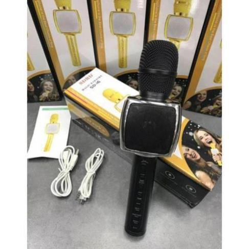 Mic Karaoke SD-16 hàng LOẠI 1, micro hát karaoke blutooth, âm thanh chuẩn, loa to, nhiều màu