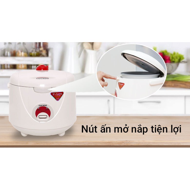 Nồi cơm điện Cuckoo 1.8 lít CR-1021 [BẢO HÀNH 24 THÁNG] nấu cơm siêu ngon