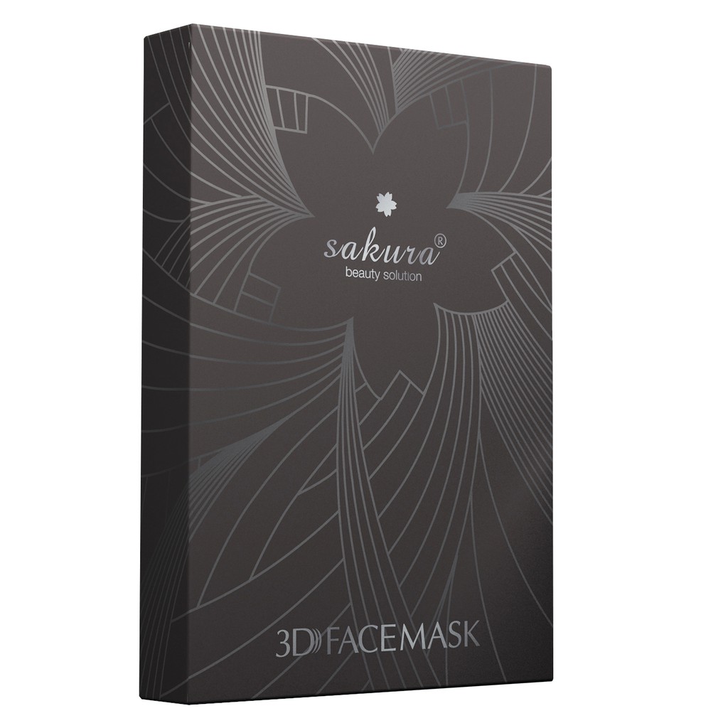 [CHÍNH HÃNG] Mặt nạ dưỡng da Sakura 3D Face Mask (box)