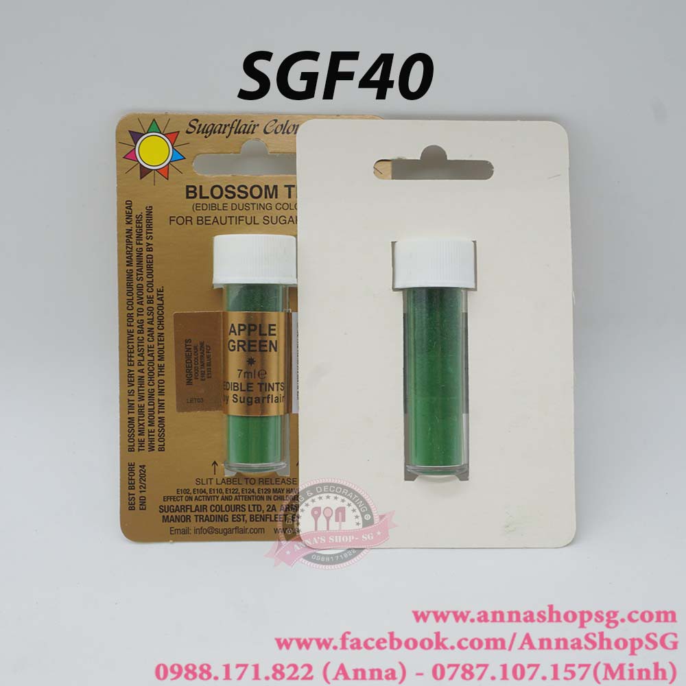 MÀU TÔ HOA APPLE GREEN SGF40