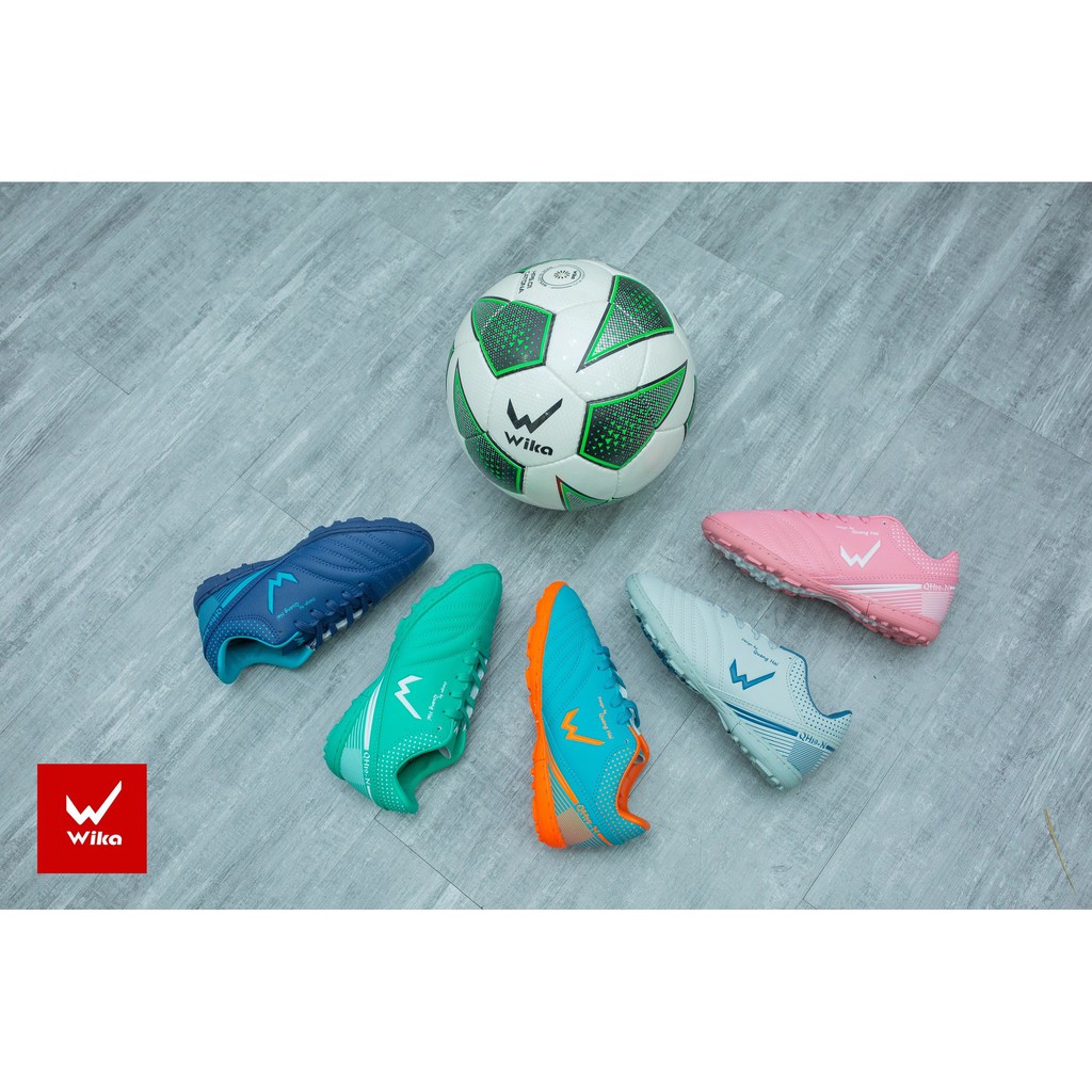 [CHÍNH HÃNG ]Giày bóng đá nam sân cỏ nhân tạo Wika QH19 NEO chính hãng đẹp bền giá rẻ KM - Tặng Tất chống trượt